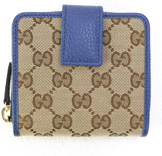 Amazon | [グッチ] 財布 折財布 二つ折り GG キャンバス レザー 346056